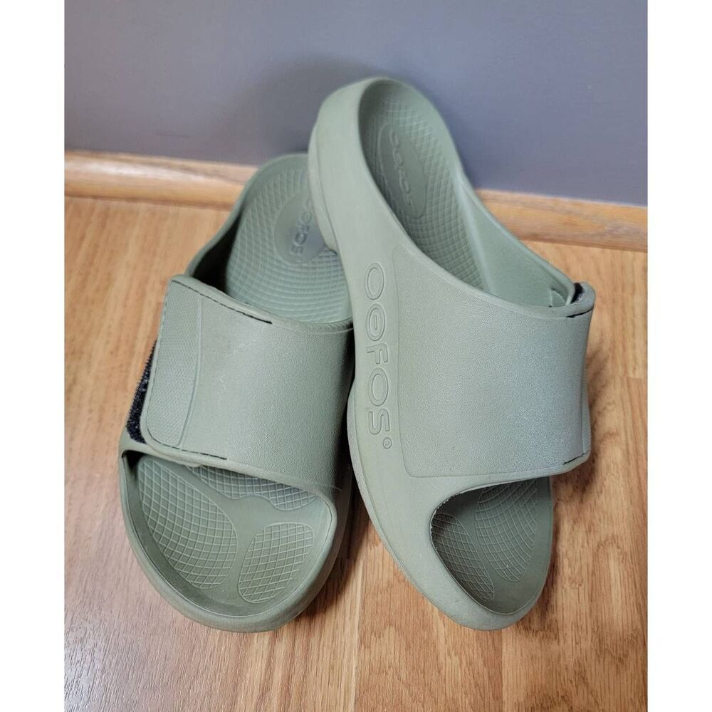OOFOS OOahh Sport Flex Slide Sandal M6/W8
